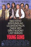 Young Guns movie poster